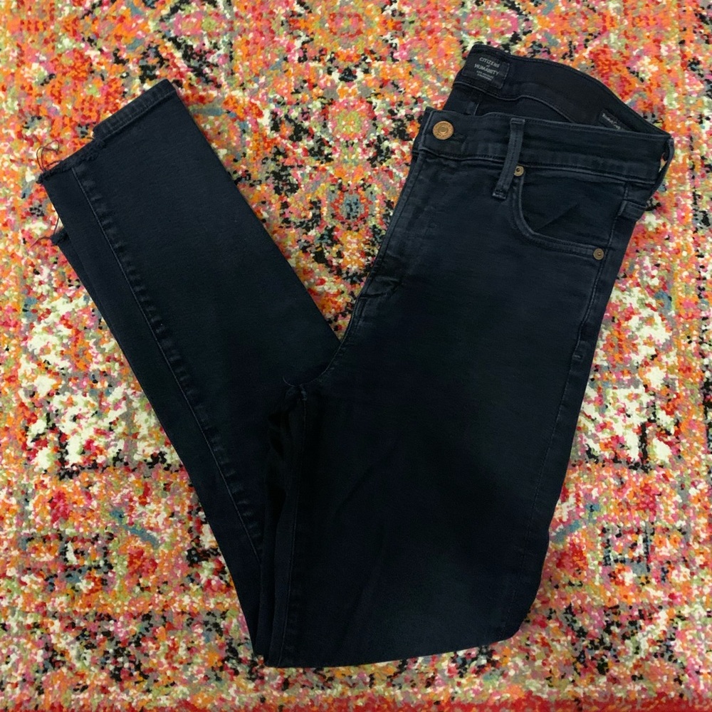 Citizens of Humanity “Rocket Crop” high rise skinny.